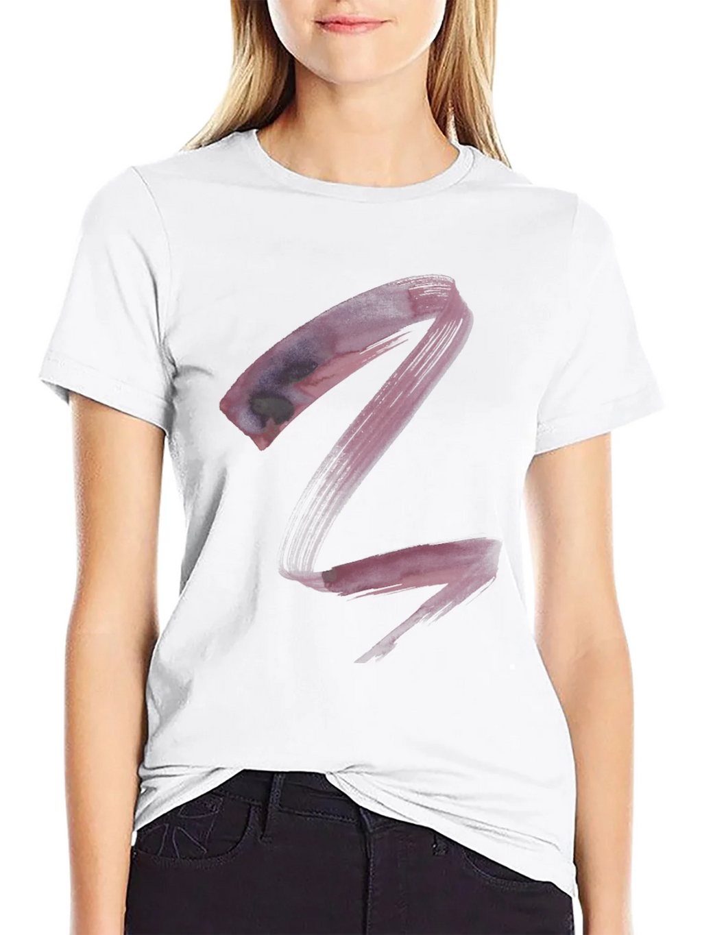 Abstract Art Black T-Shirt - Modern Casual Tee product image 8