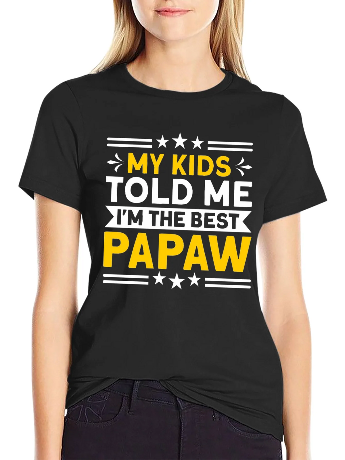 Best Papaw T-Shirt - My Kids Told Me product image 2