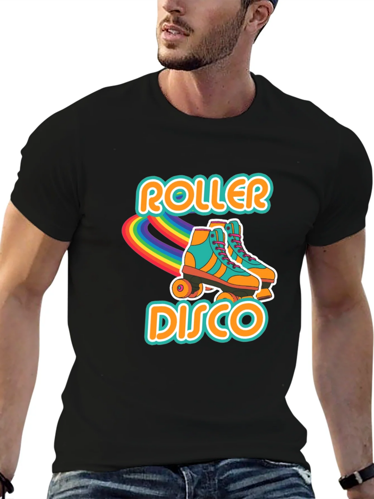 Retro Roller Disco T-Shirt - Vintage Style! product image 5