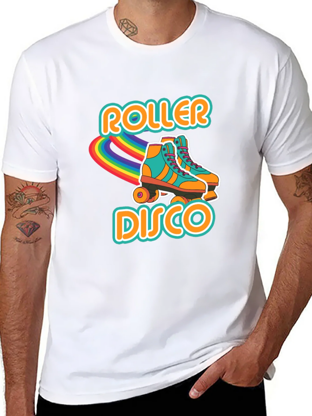 Retro Roller Disco T-Shirt - Vintage Style! product image 6
