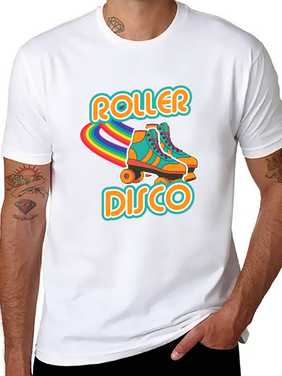 Retro Roller Disco T-Shirt - Vintage Style! product image 6