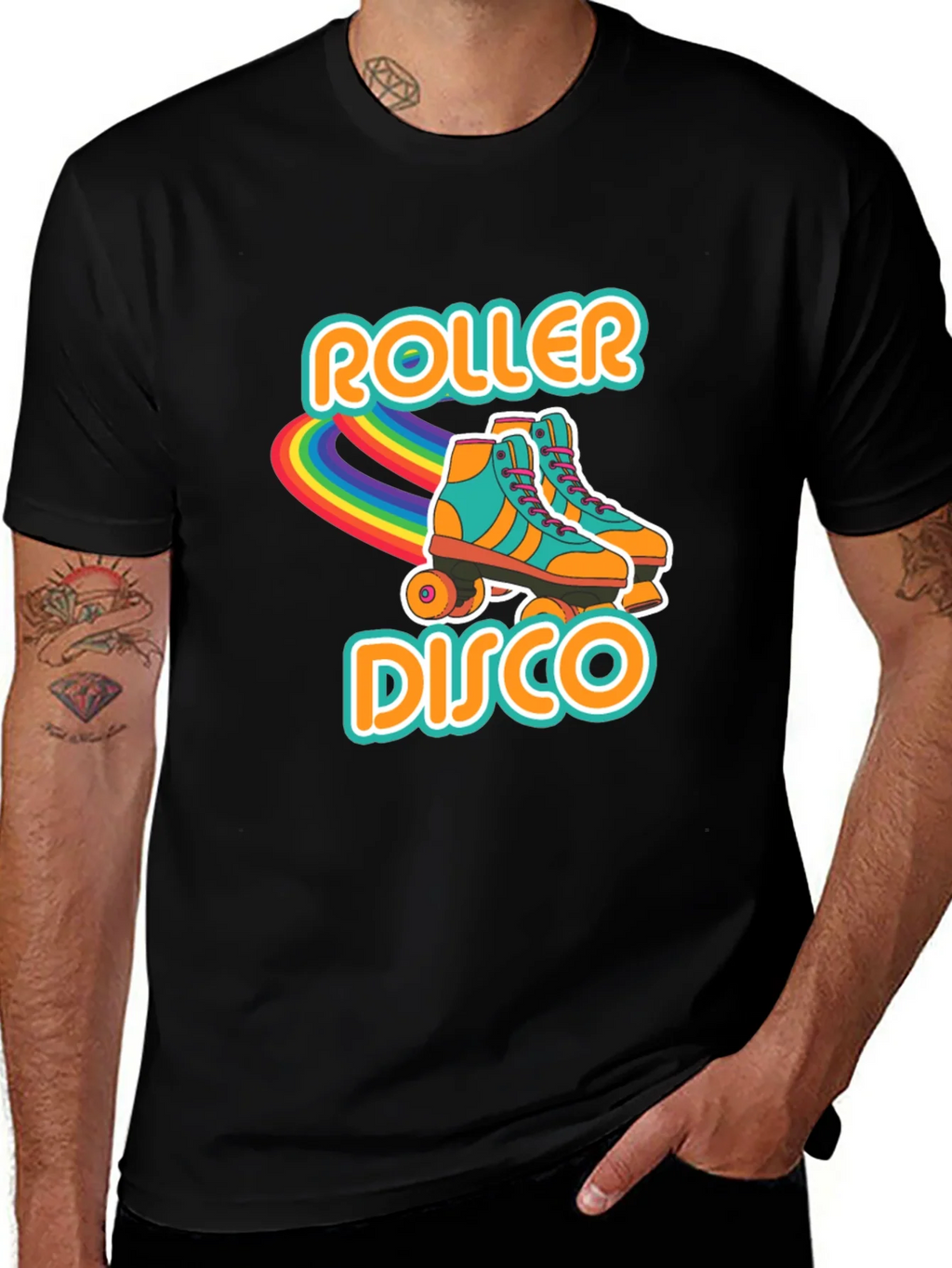 Retro Roller Disco T-Shirt - Vintage Style! product image 1