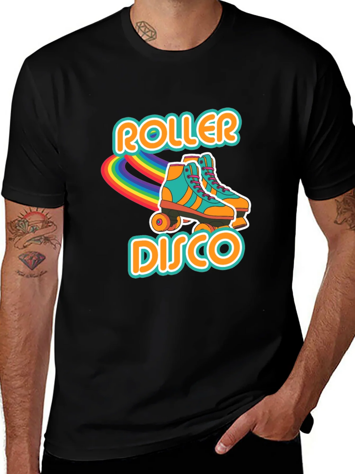 Retro Roller Disco T-Shirt - Vintage Style! product image 1