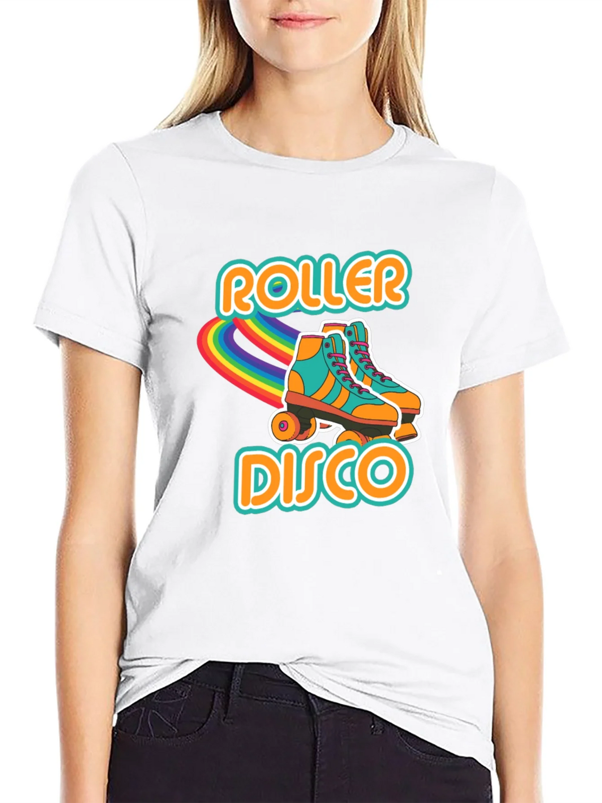 Retro Roller Disco T-Shirt - Vintage Style! product image 7