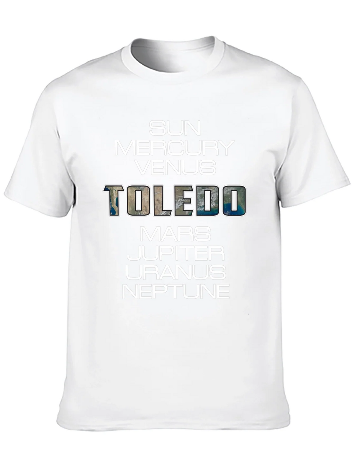Planets Toledo Graphic T-Shirt - Mens Crew Neck Tee product image 9