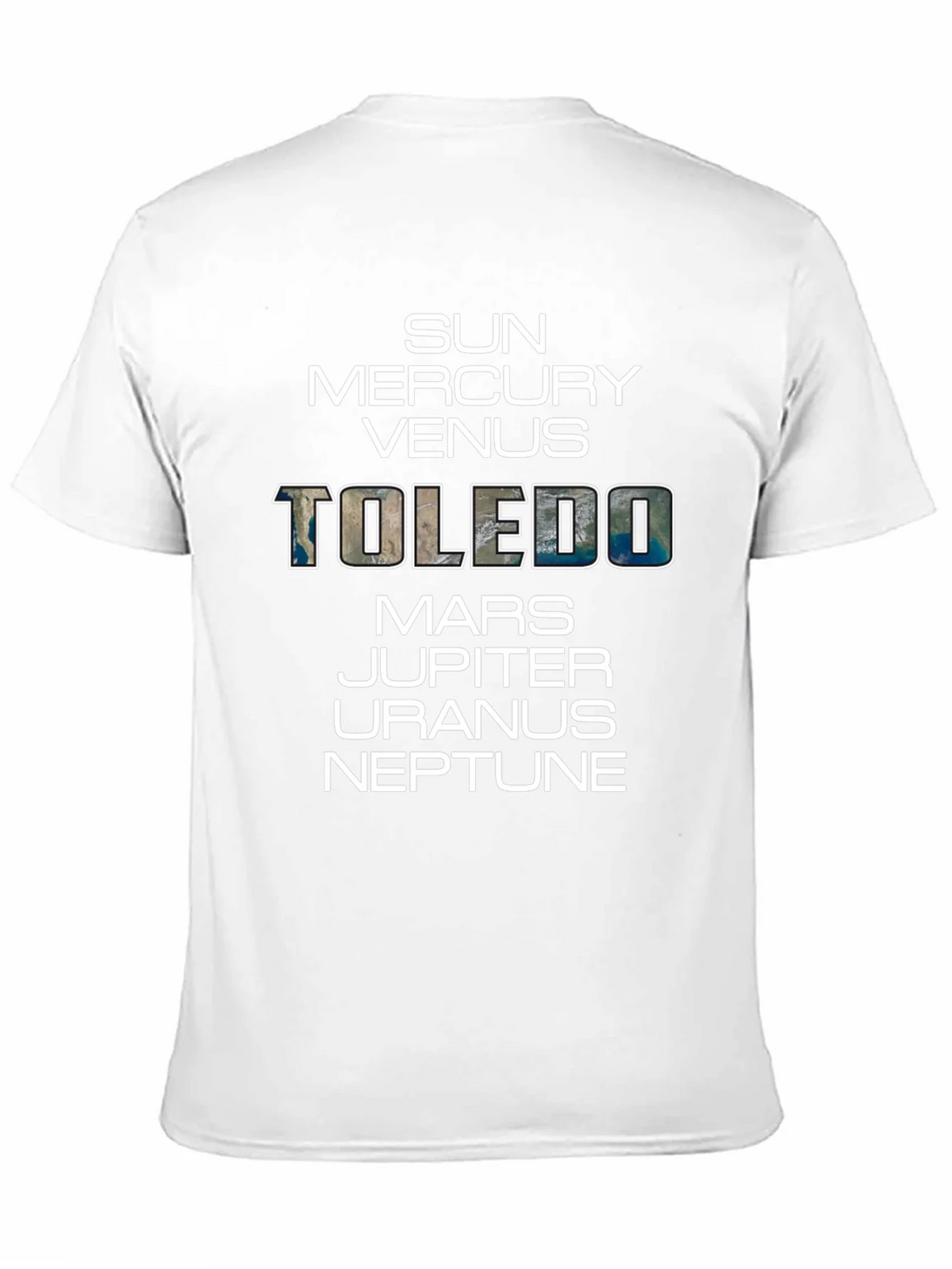 Planets Toledo Graphic T-Shirt - Mens Crew Neck Tee product image 10