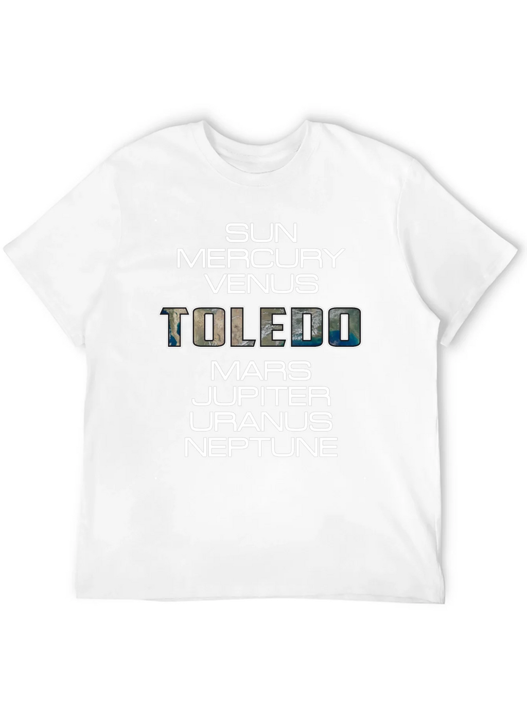 Planets Toledo Graphic T-Shirt - Mens Crew Neck Tee product image 11