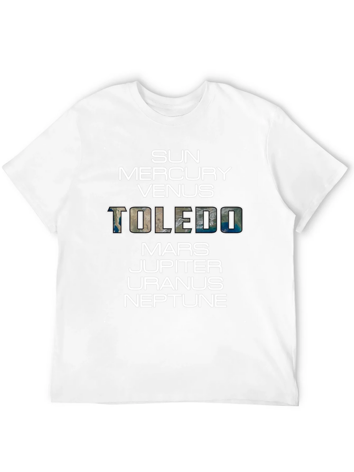 Planets Toledo Graphic T-Shirt - Mens Crew Neck Tee product image 11