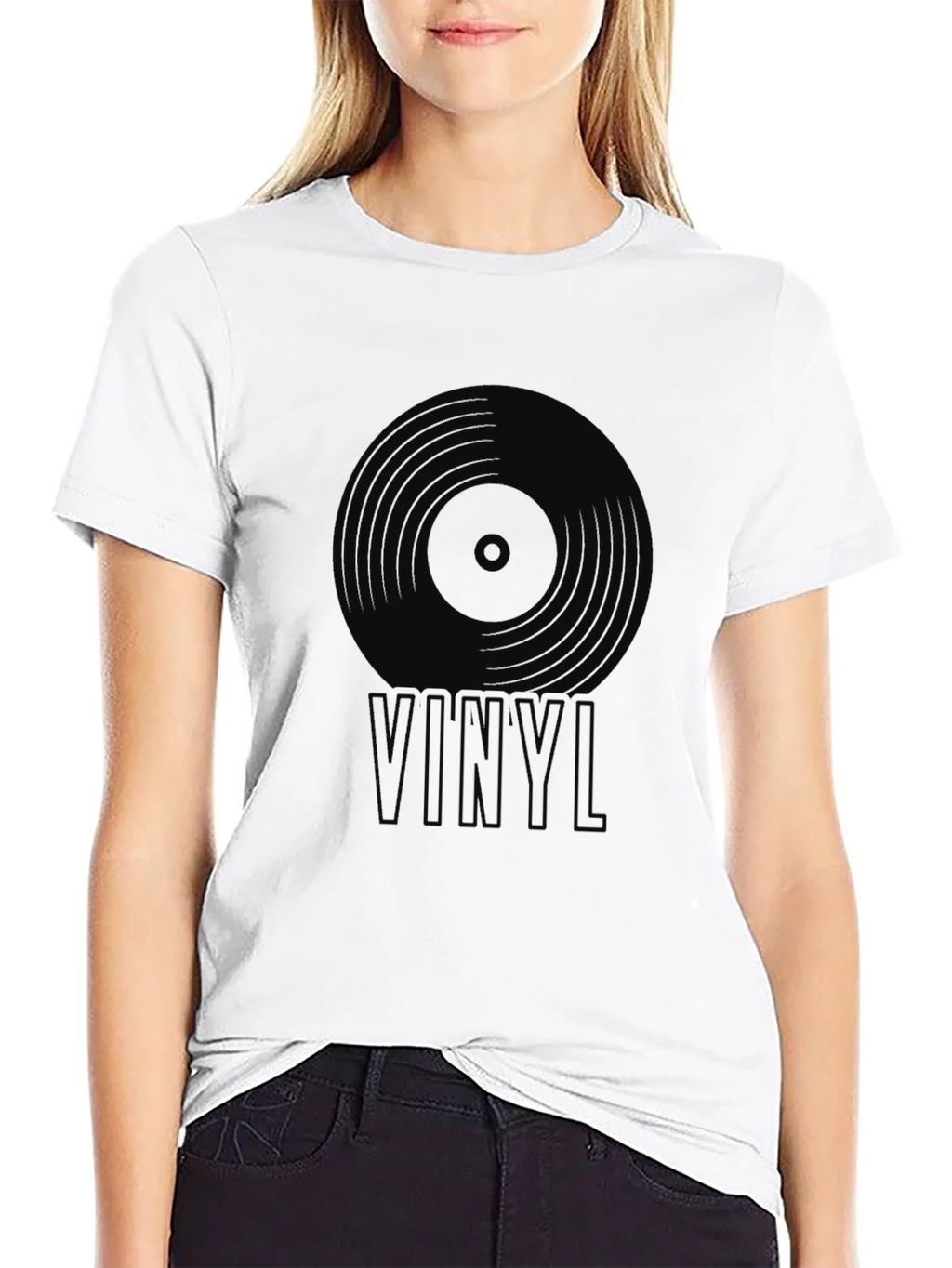 Vinyl Record Graphic Tee - Classic Music Fan Shirt product image 5