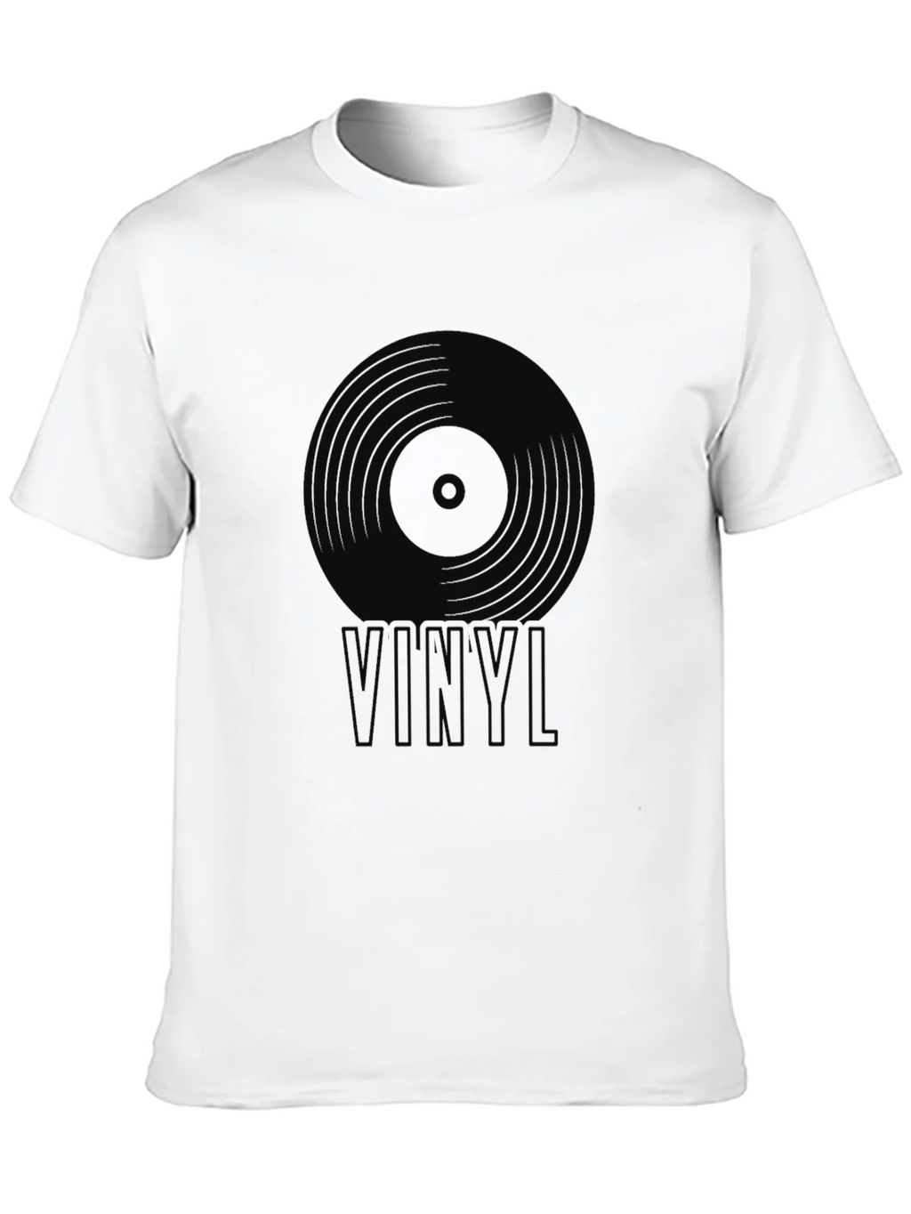 Vinyl Record Graphic Tee - Classic Music Fan Shirt product image 6