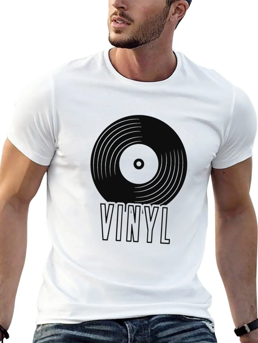 Vinyl Record Graphic Tee - Classic Music Fan Shirt product image 9