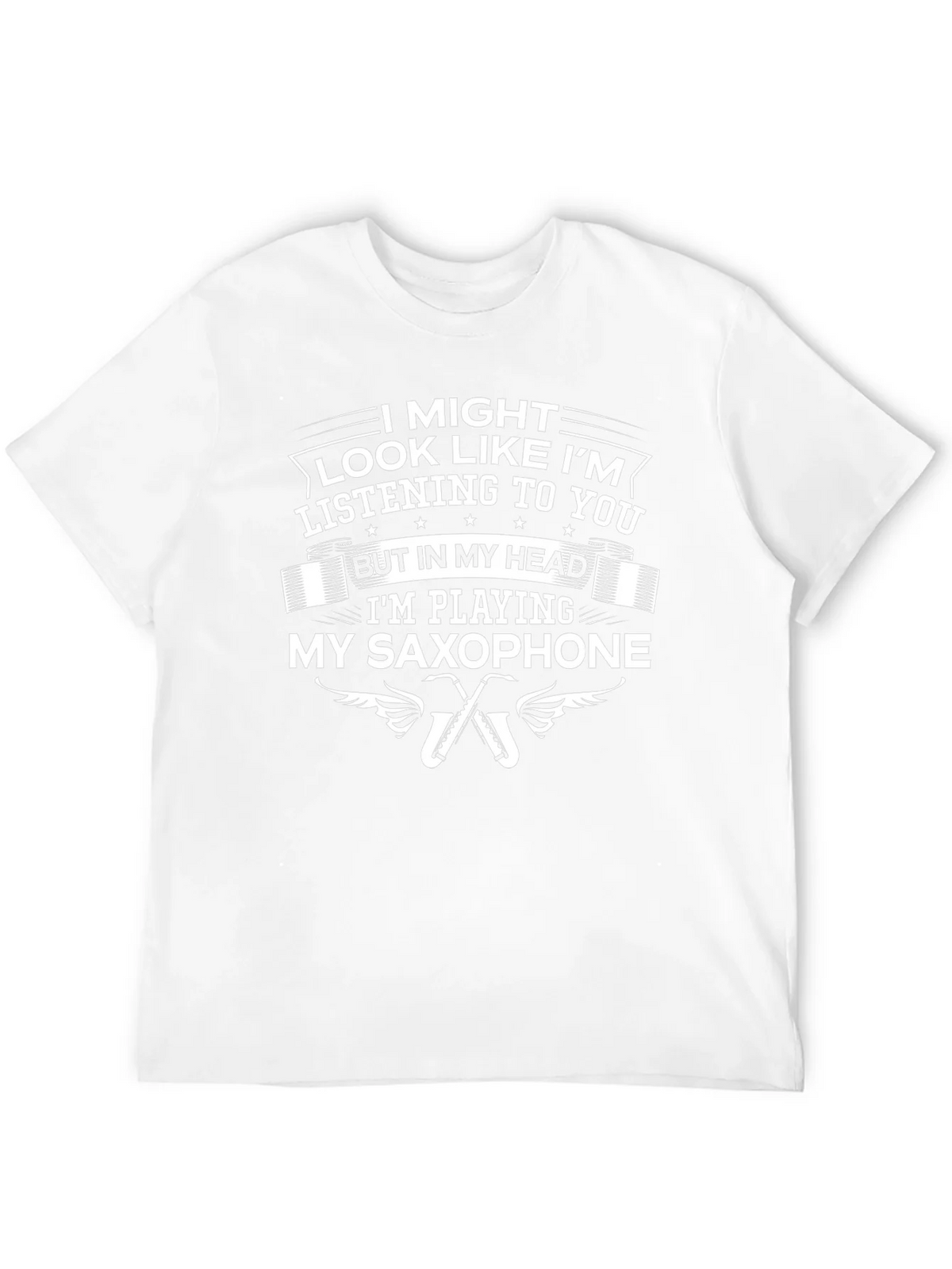 Saxophone Player Humor Graphic T-Shirt product image 8