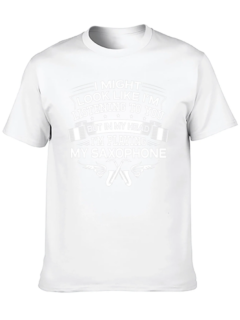Saxophone Player Humor Graphic T-Shirt product image 6
