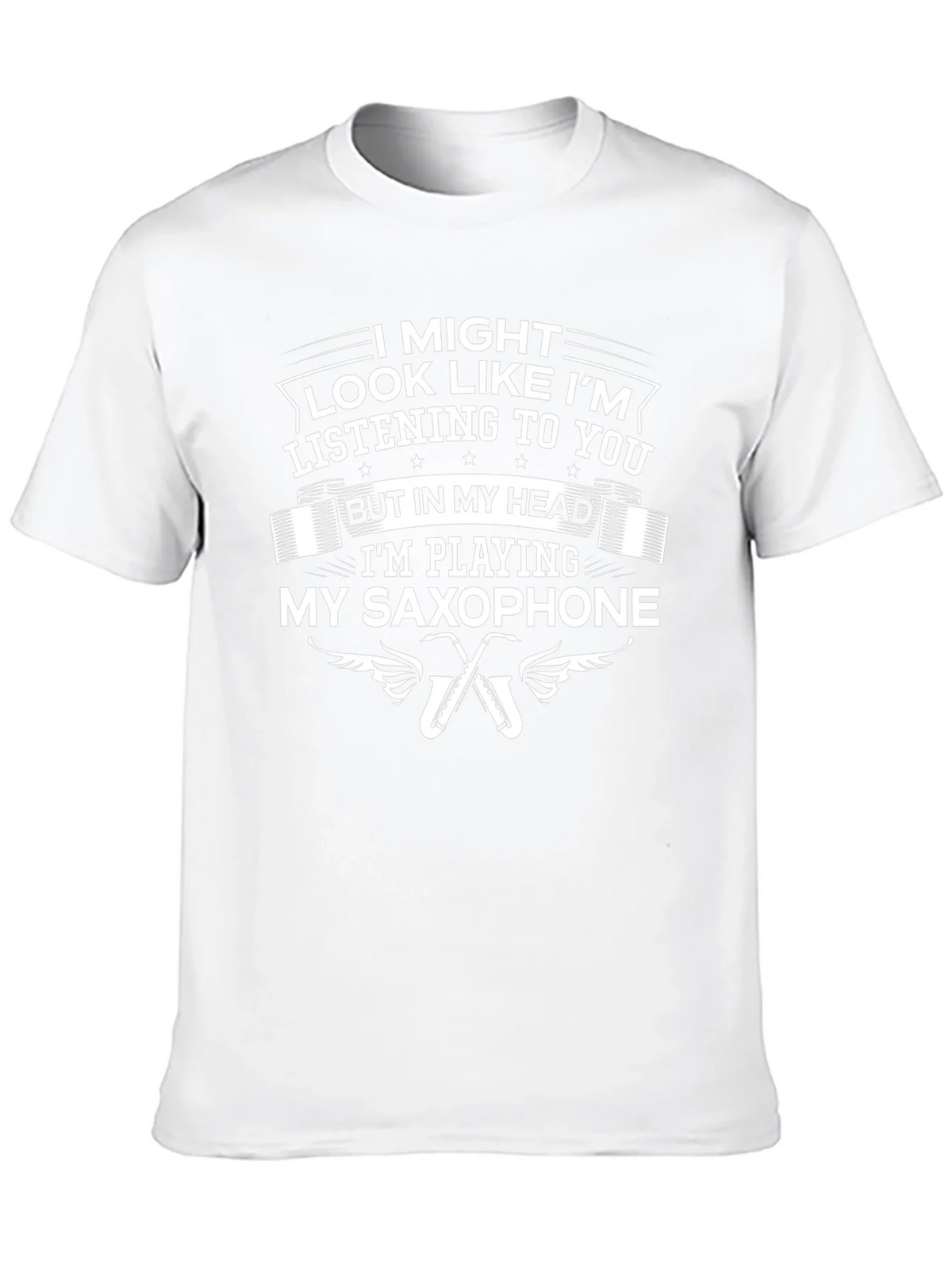 Saxophone Player Humor Graphic T-Shirt product image 6