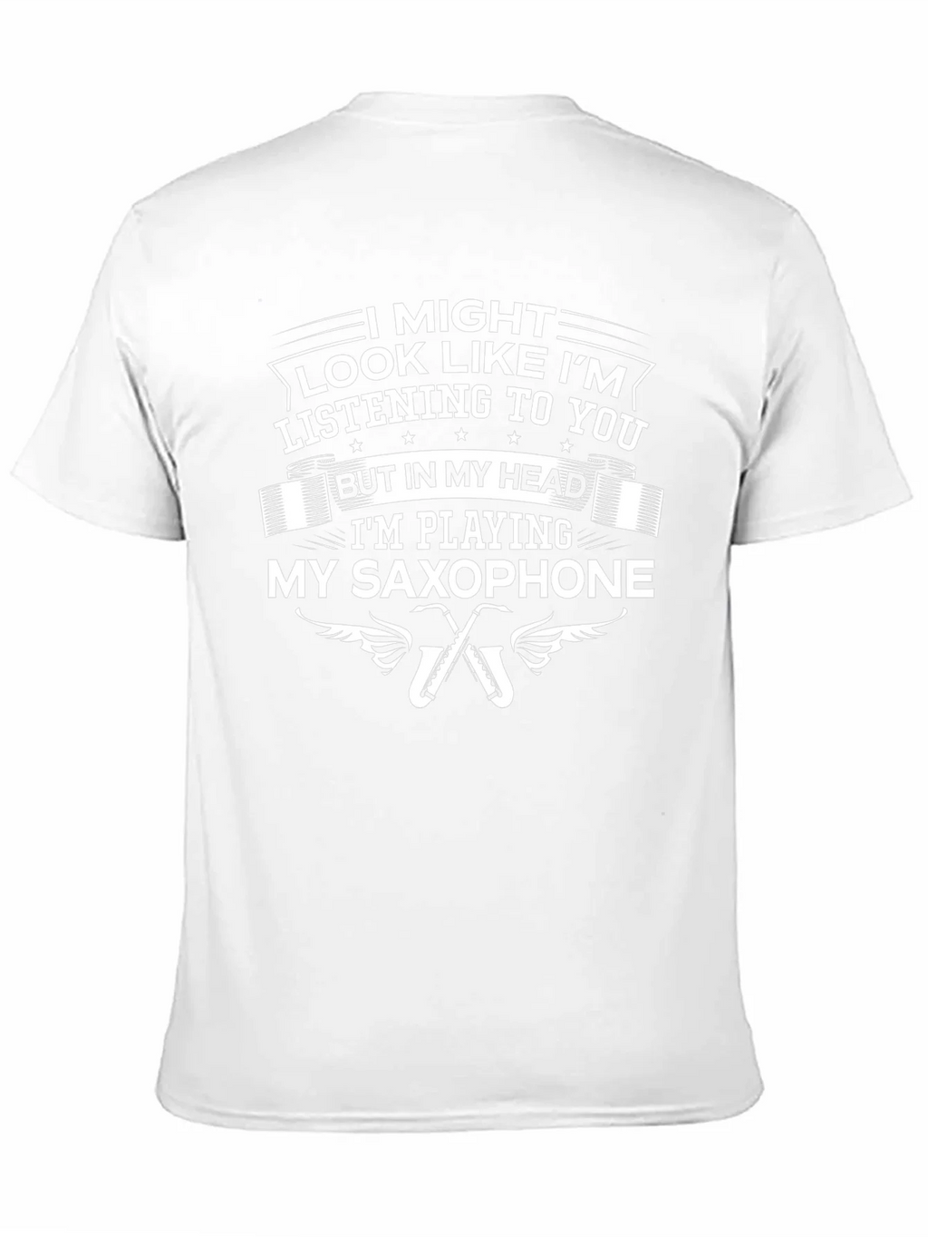 Saxophone Player Humor Graphic T-Shirt product image 7