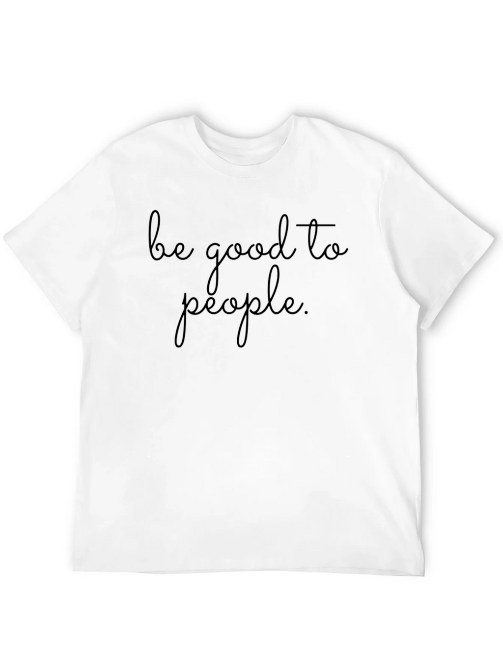 Be Good To People Graphic Tee - Soft Black T-Shirt product image 9