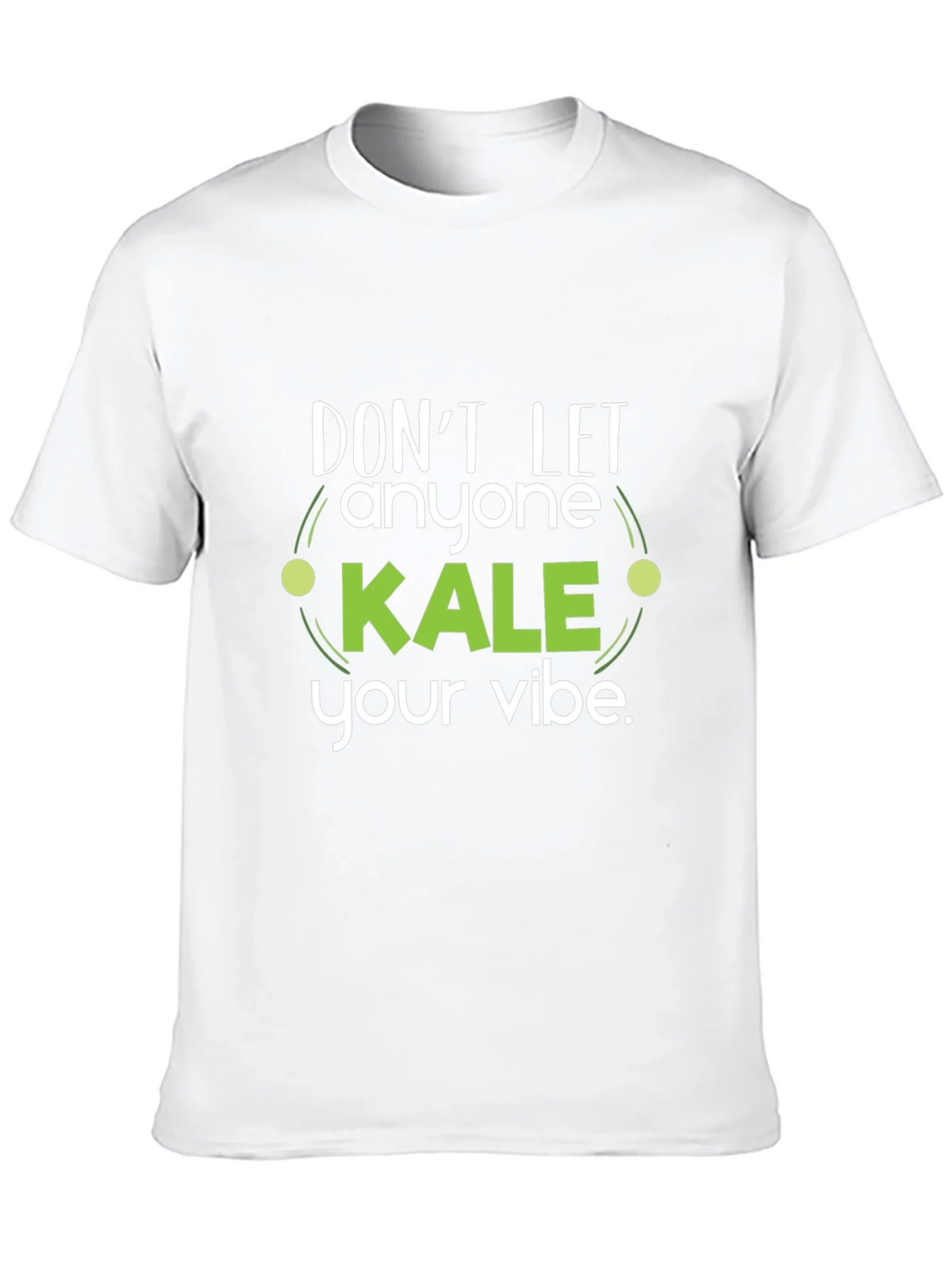 Dont Let Anyone Kale Your Vibe Black T-Shirt product image 9