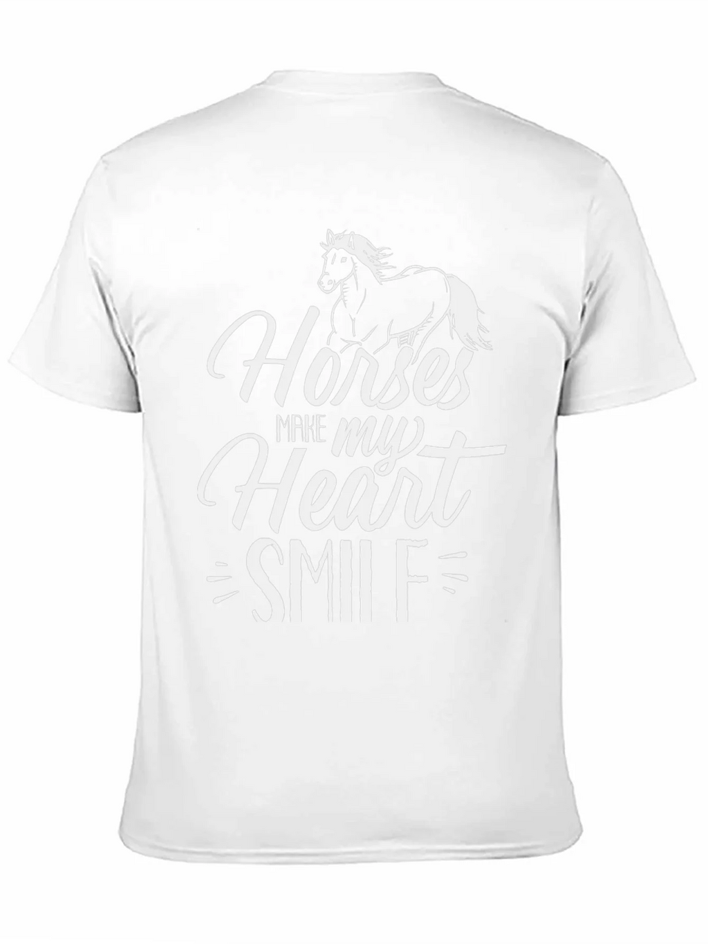 Horses Make My Heart Smile Graphic Tee product image 10