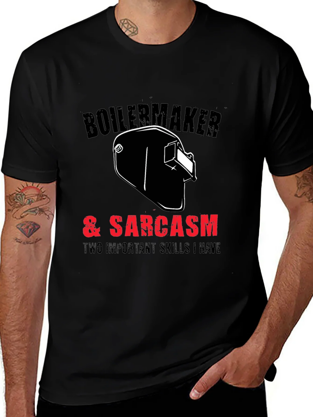 Boilermaker & Sarcasm Graphic T-Shirt product image 1