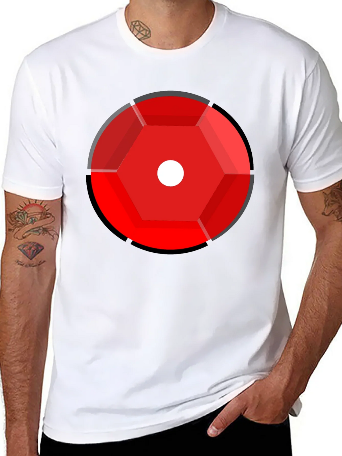 Red Gem T-Shirt - Bold Graphic Tee product image 7