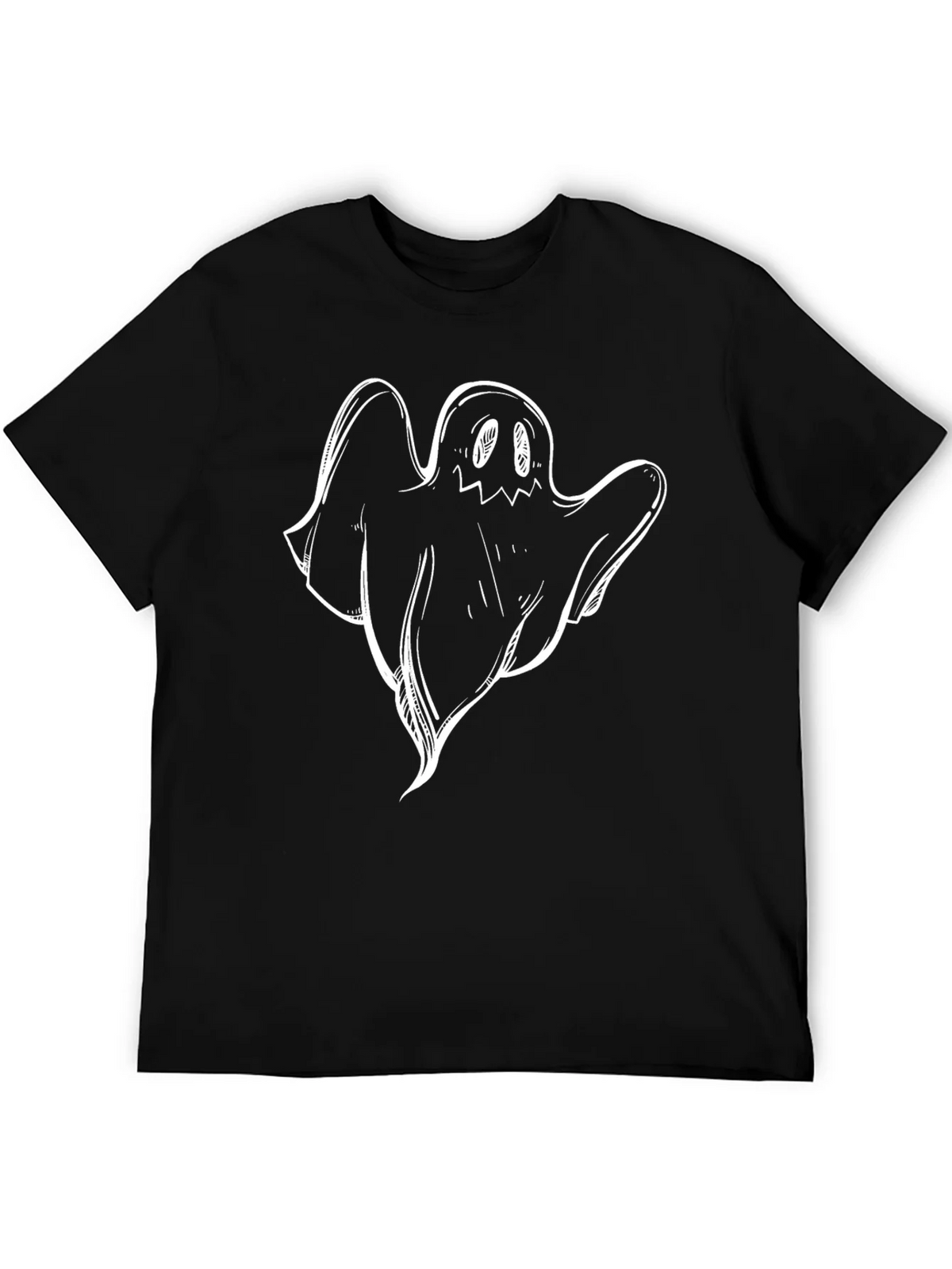 Spooky Ghost Graphic Tee - Halloween Ready! product image 5