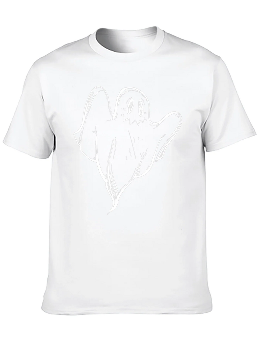Spooky Ghost Graphic Tee - Halloween Ready! product image 9