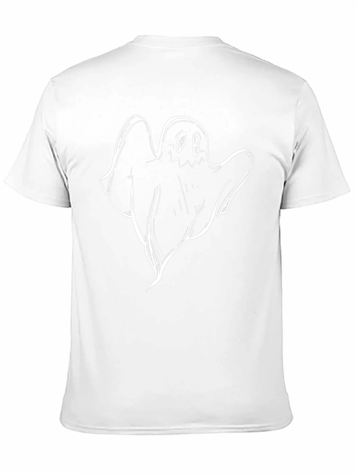 Spooky Ghost Graphic Tee - Halloween Ready! product image 10