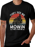 They See Me Mowin T-Shirt - Lawn Care Humor Tee product image 1