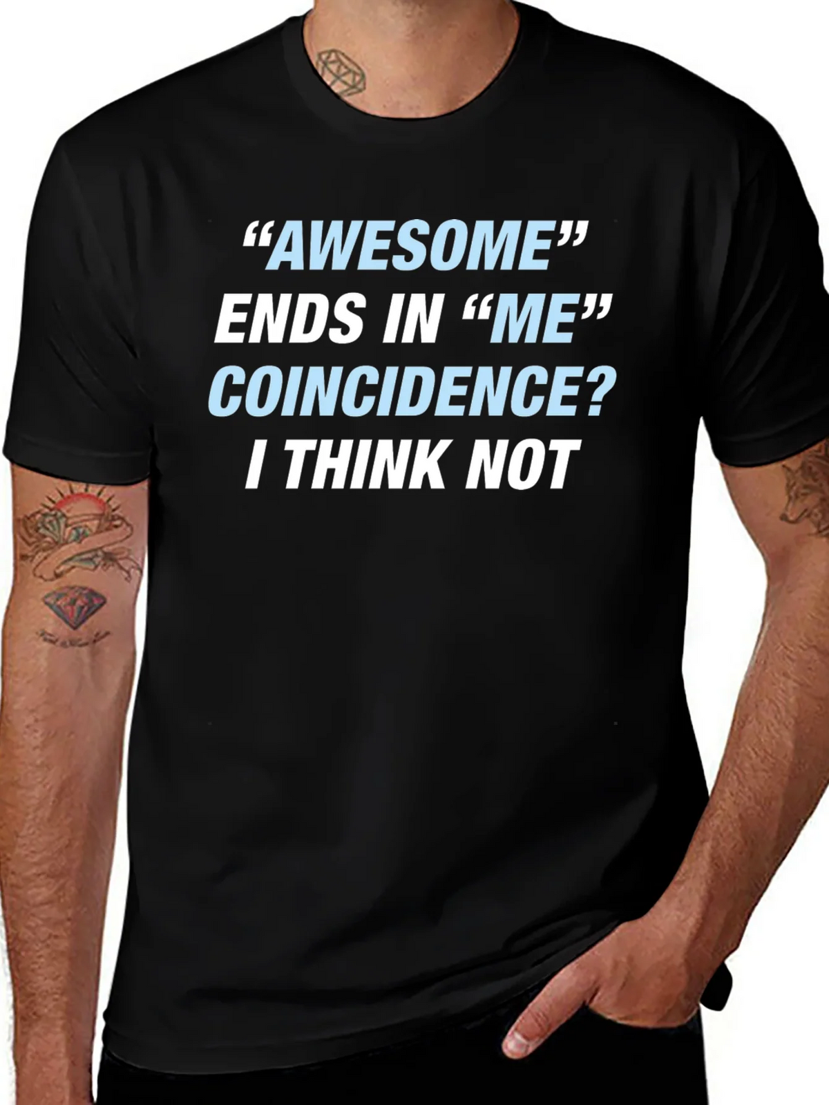 Awesome Ends In Me T-Shirt Funny Sarcastic Gift Tee product image 1