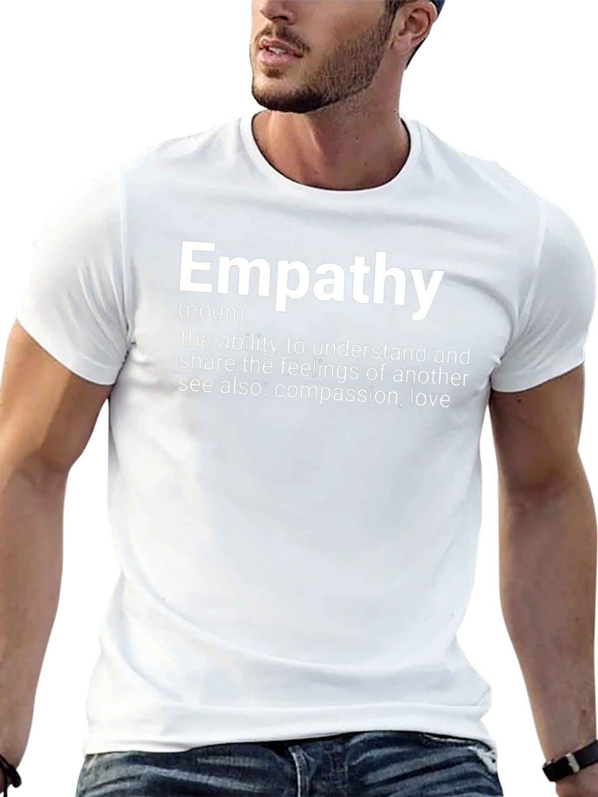 Empathy Definition Black T-Shirt product image 12