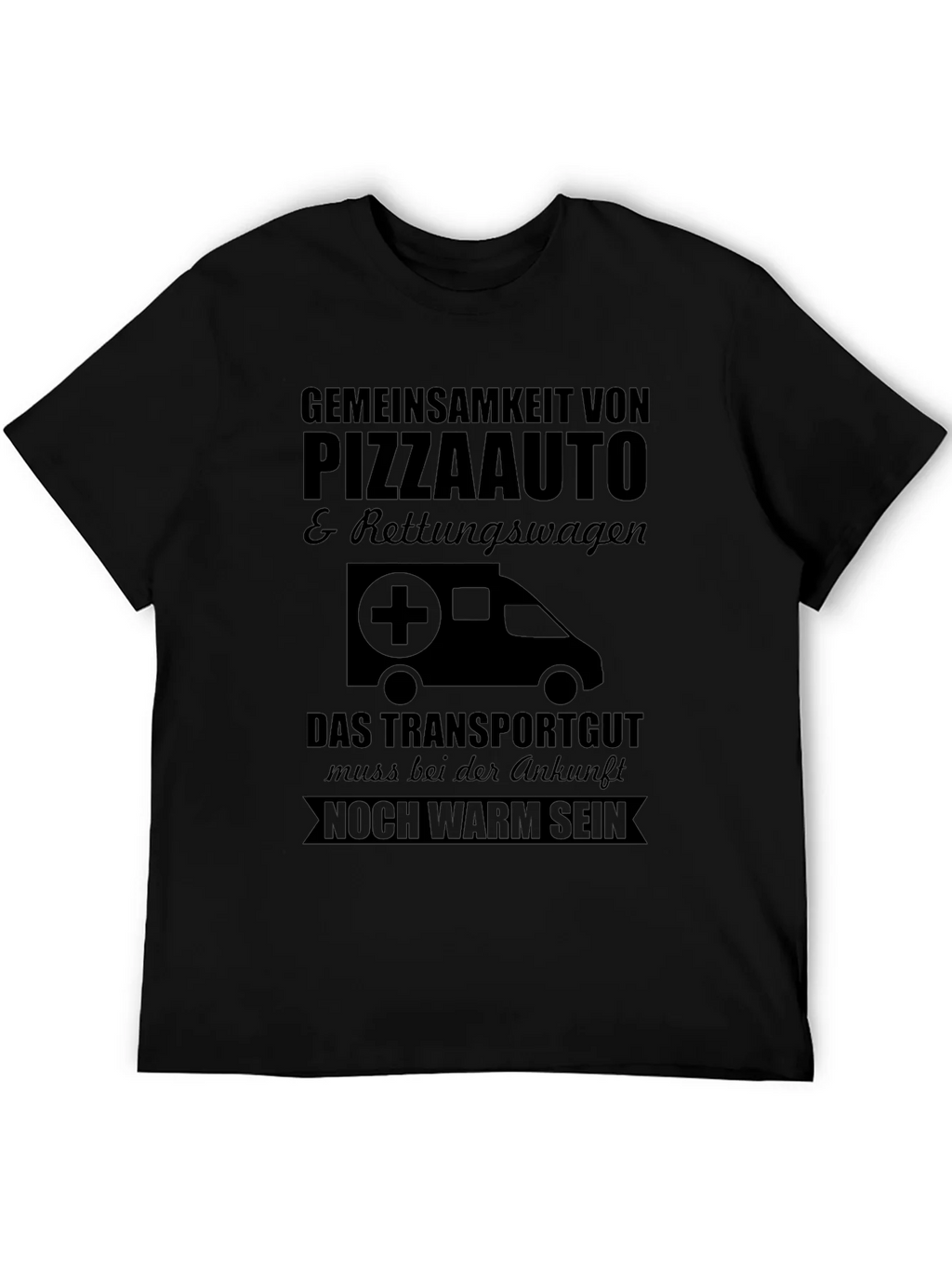 Pizza Ambulance T-Shirt - Must Arrive Warm product image 5