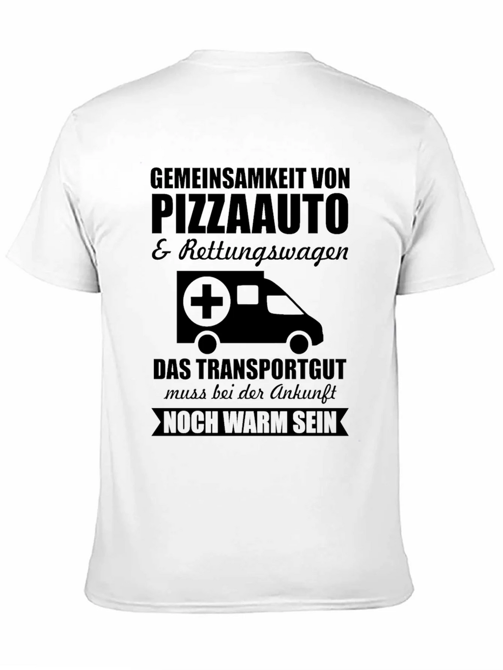 Pizza Ambulance T-Shirt - Must Arrive Warm product image 10