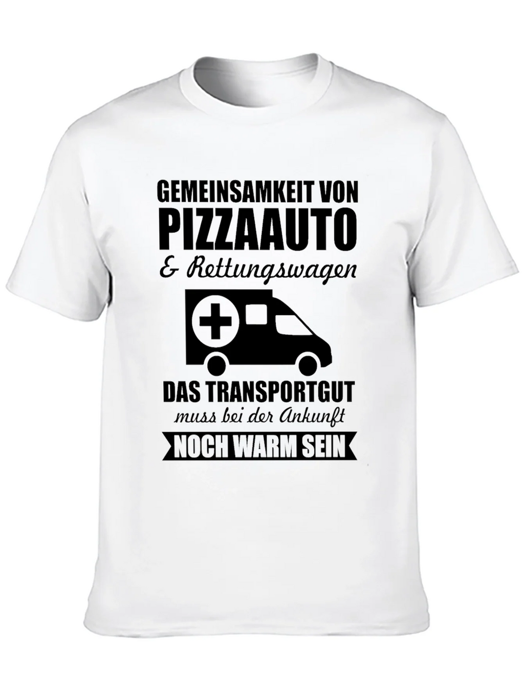 Pizza Ambulance T-Shirt - Must Arrive Warm product image 9