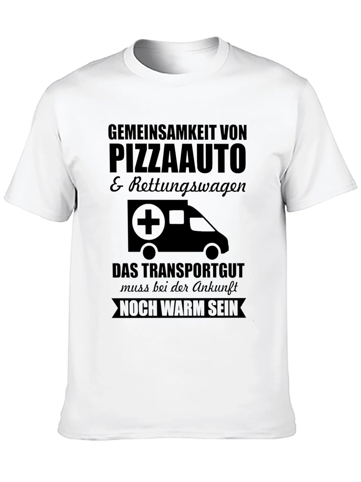 Pizza Ambulance T-Shirt - Must Arrive Warm product image 9