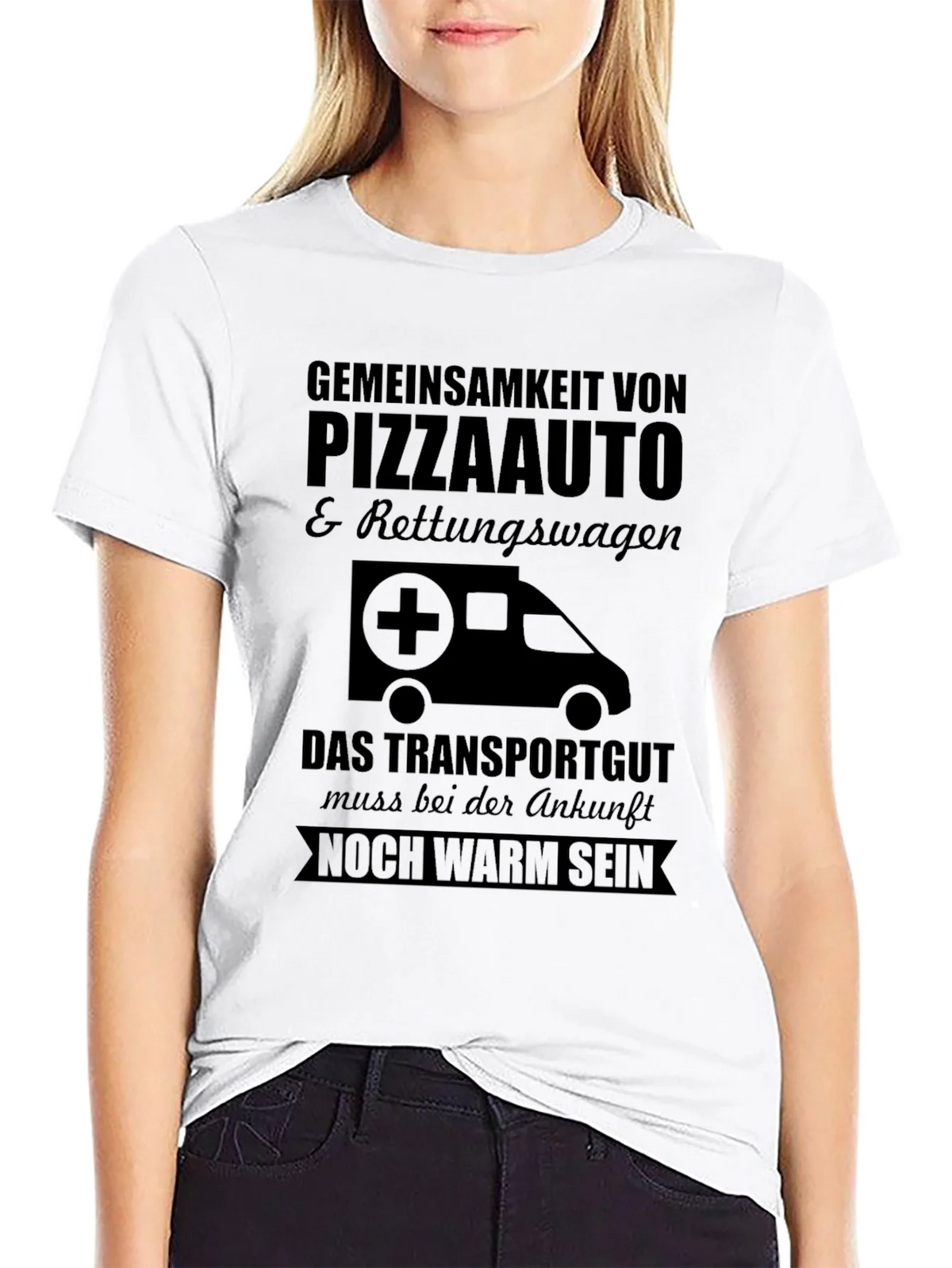 Pizza Ambulance T-Shirt - Must Arrive Warm product image 8