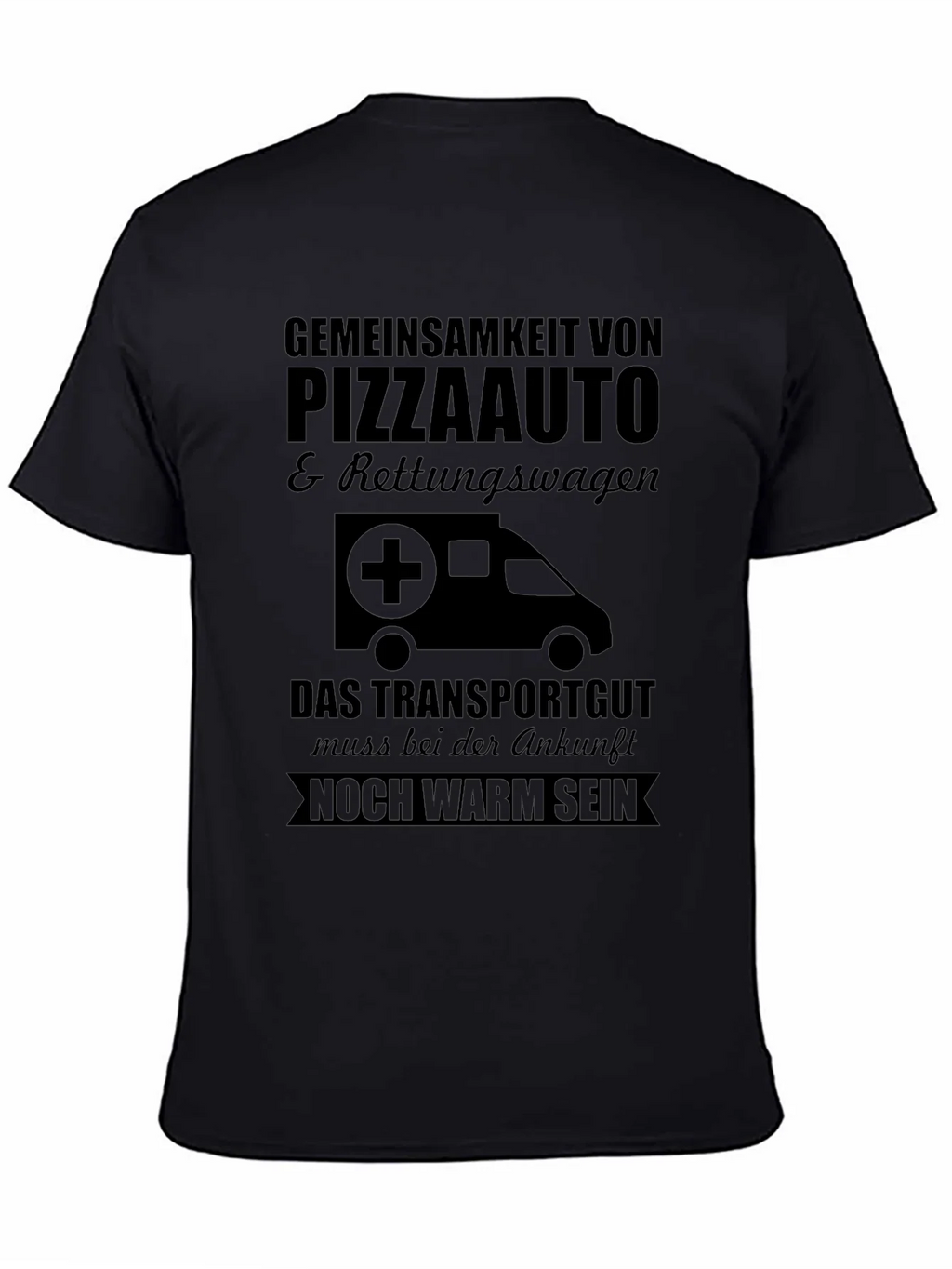 Pizza Ambulance T-Shirt - Must Arrive Warm product image 4