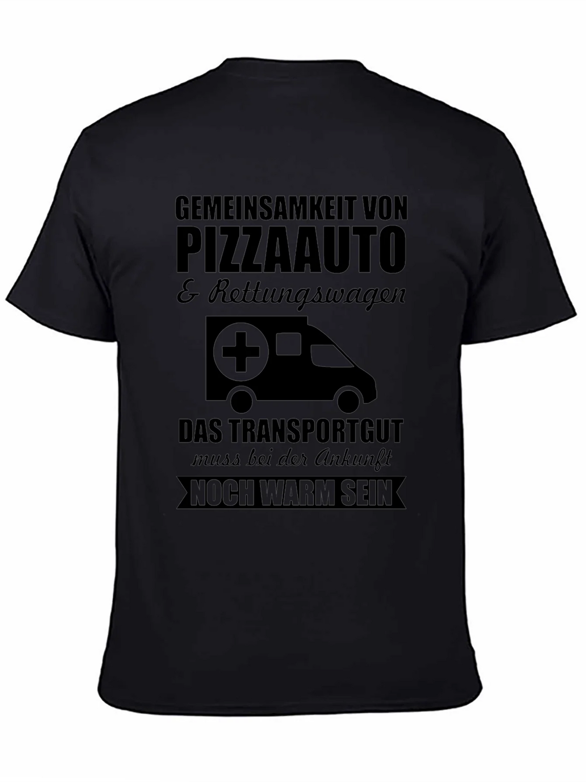 Pizza Ambulance T-Shirt - Must Arrive Warm product image 4