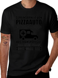 Pizza Ambulance T-Shirt - Must Arrive Warm product image 1