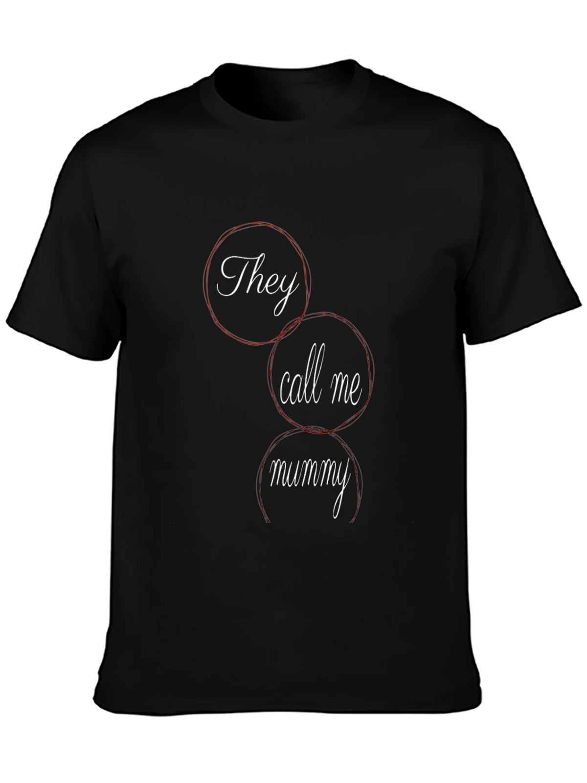 They Call Me Mummy T-Shirt - Stylish Black Cotton Tee product image 3