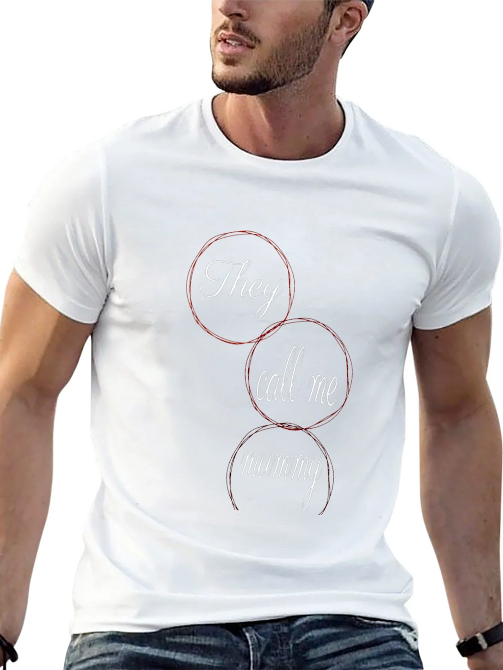They Call Me Mummy T-Shirt - Stylish Black Cotton Tee product image 9