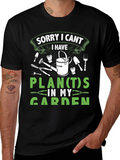Gardeners Tee: Sorry I Cant Garden Plans product image 1