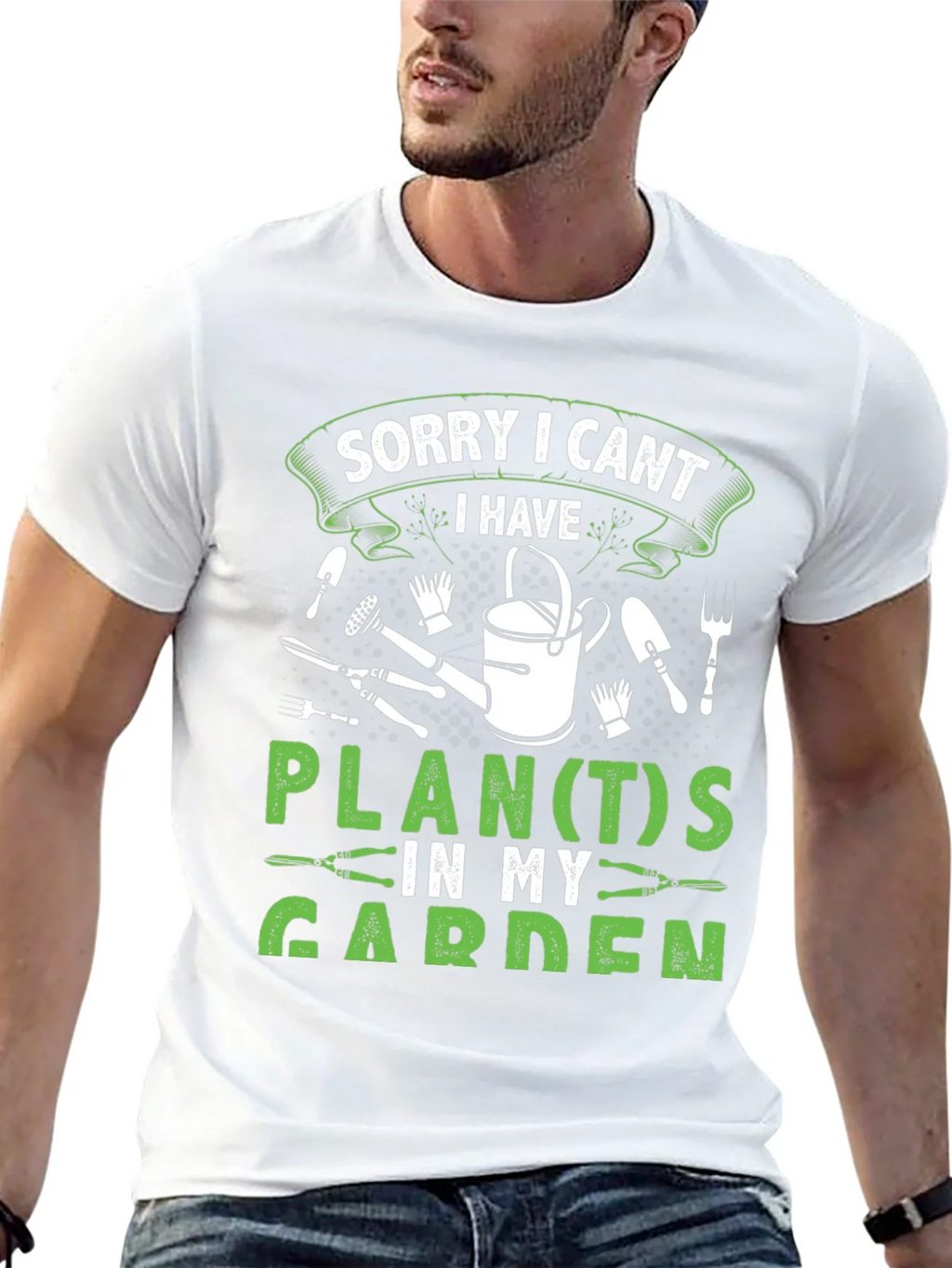 Gardeners Tee: Sorry I Cant Garden Plans product image 11