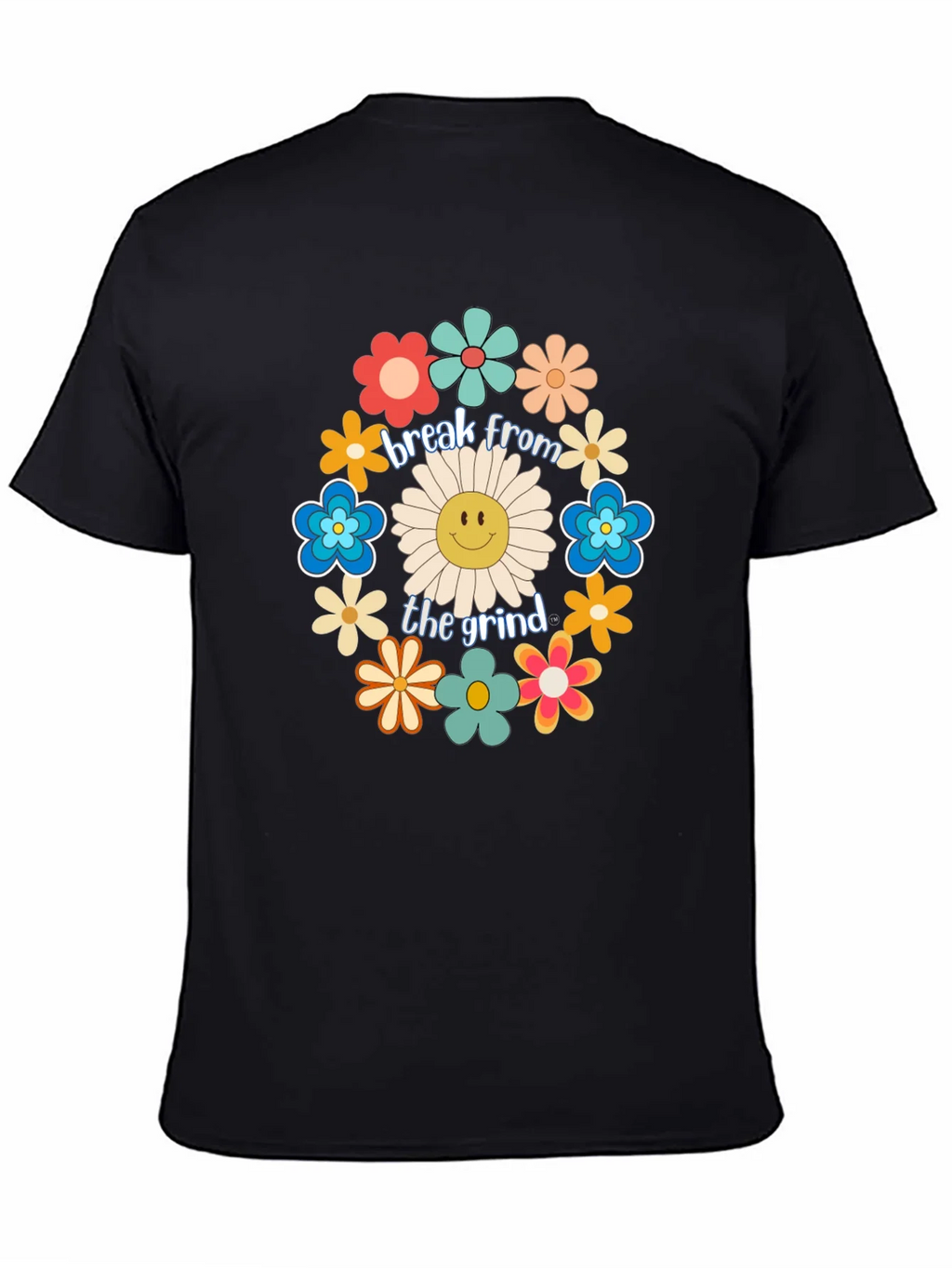 Break From The Grind Floral Graphic Tee product image 4