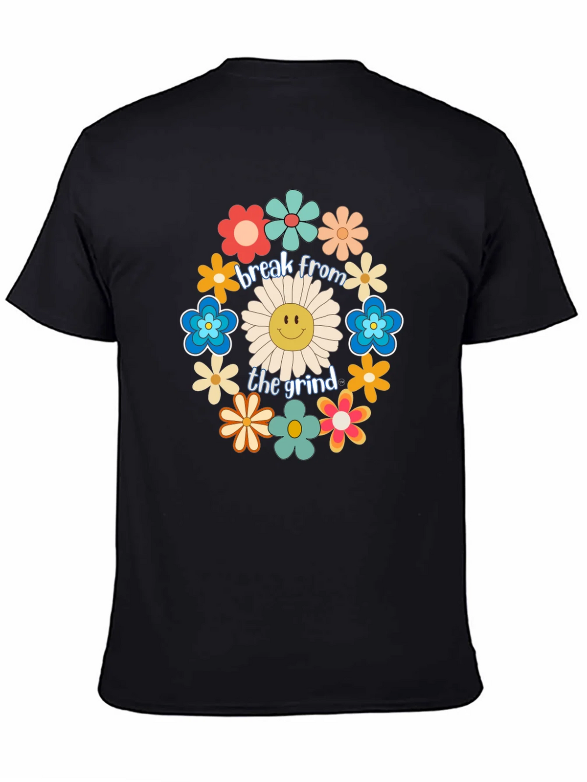 Break From The Grind Floral Graphic Tee product image 4