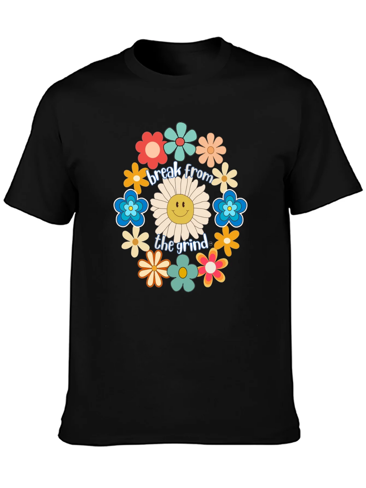 Break From The Grind Floral Graphic Tee product image 3