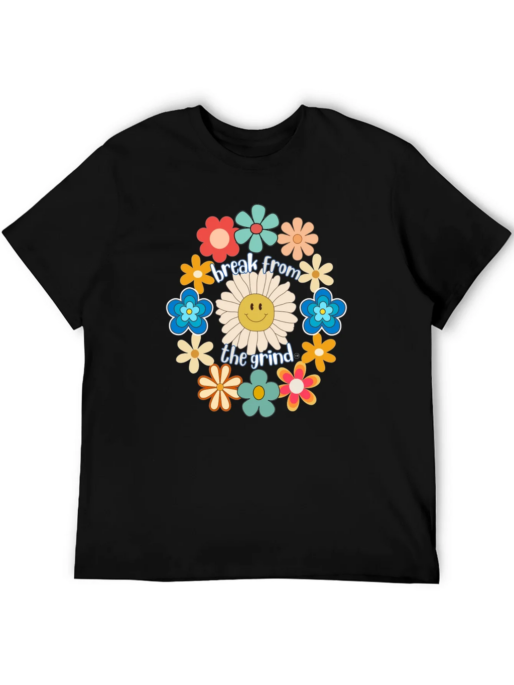 Break From The Grind Floral Graphic Tee product image 5