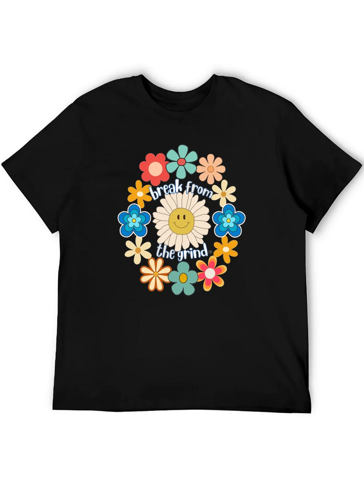 Break From The Grind Floral Graphic Tee product image 5