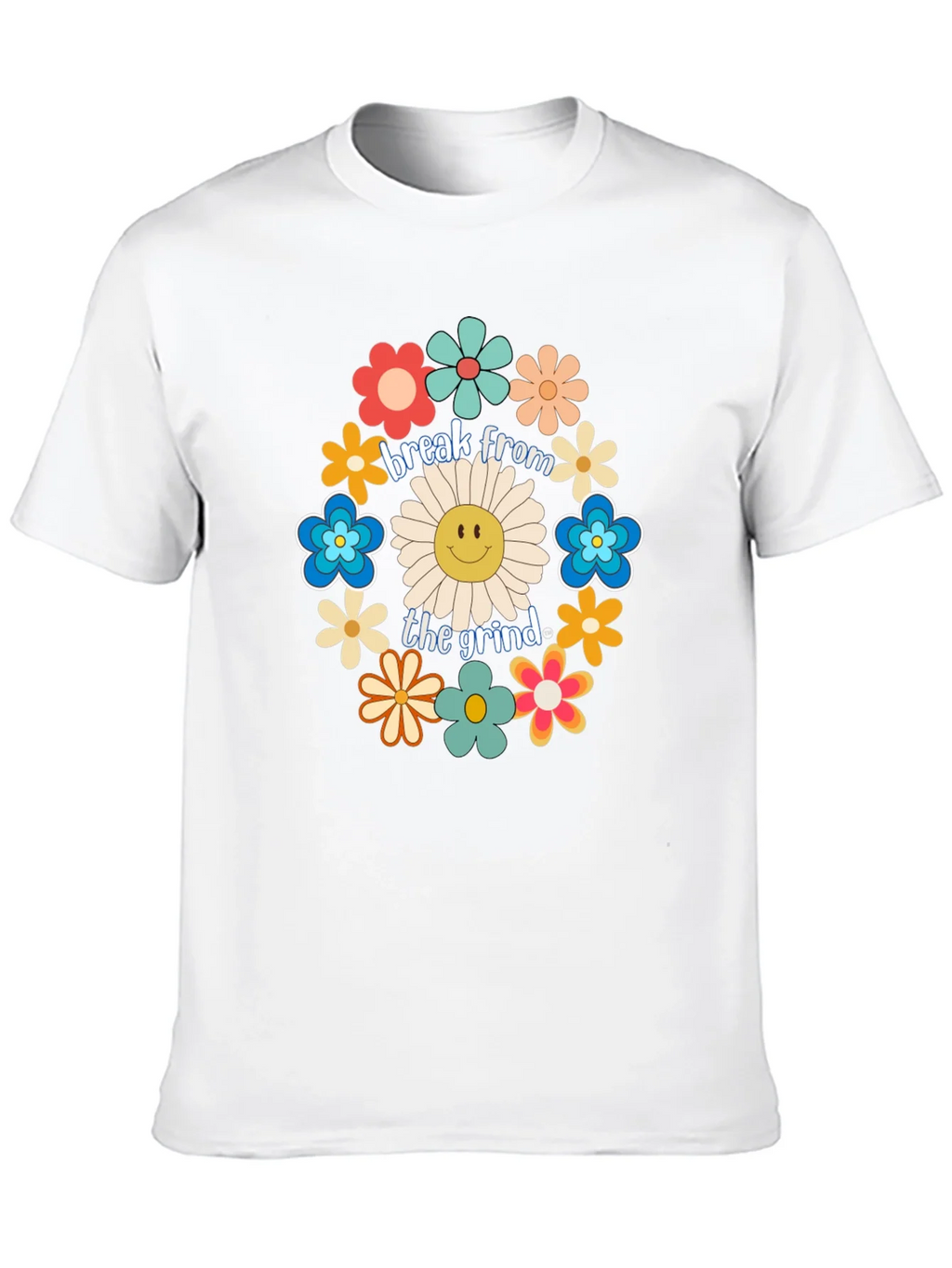 Break From The Grind Floral Graphic Tee product image 9