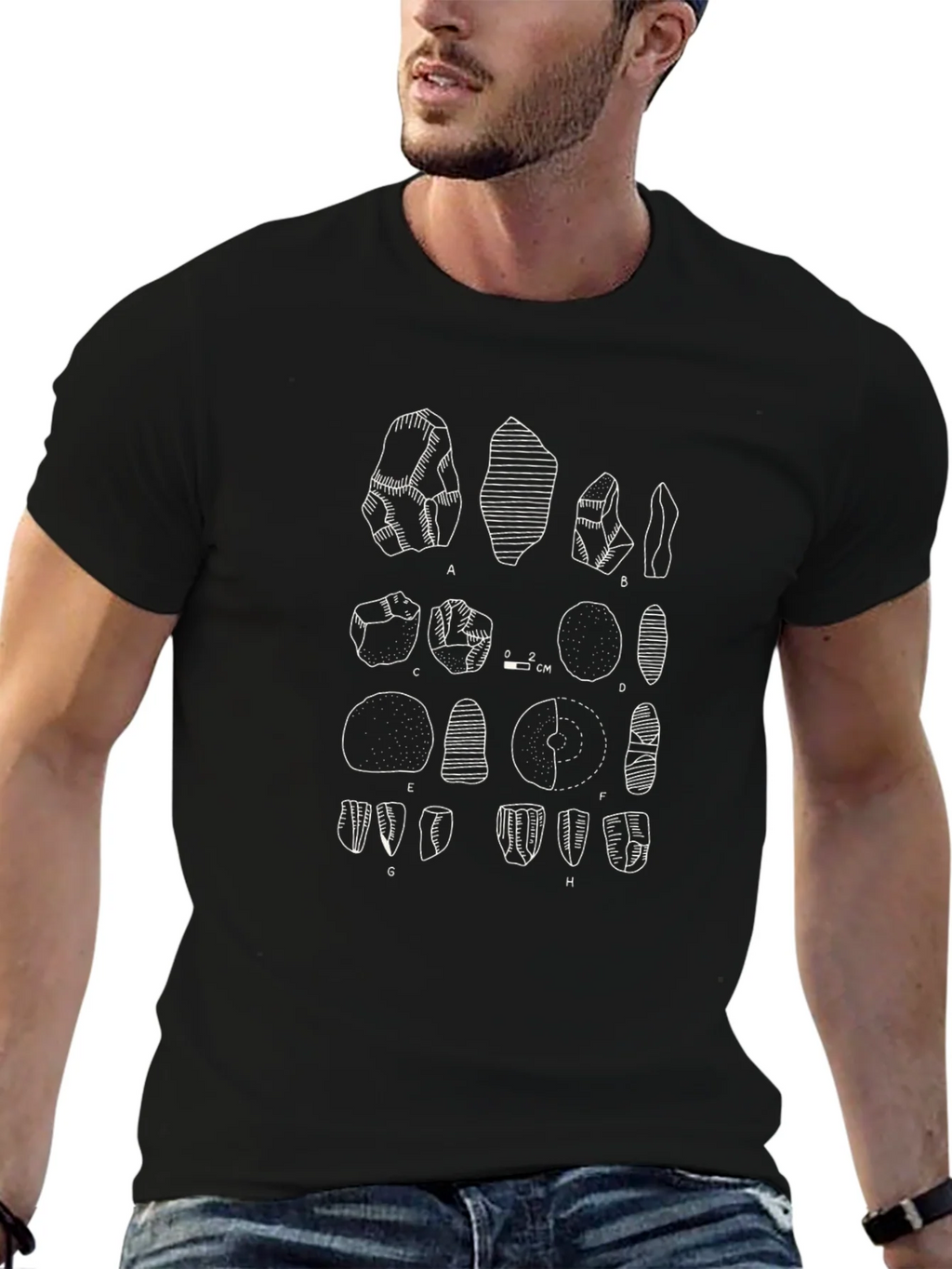 Paleolithic Tools Graphic Tee product image 5