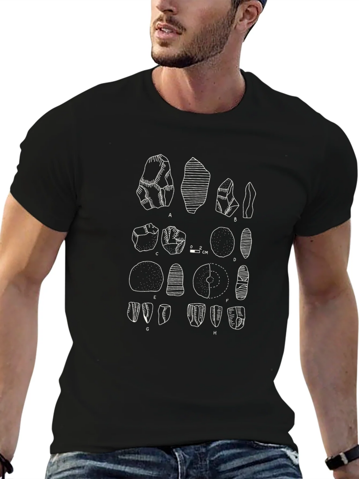 Paleolithic Tools Graphic Tee product image 5